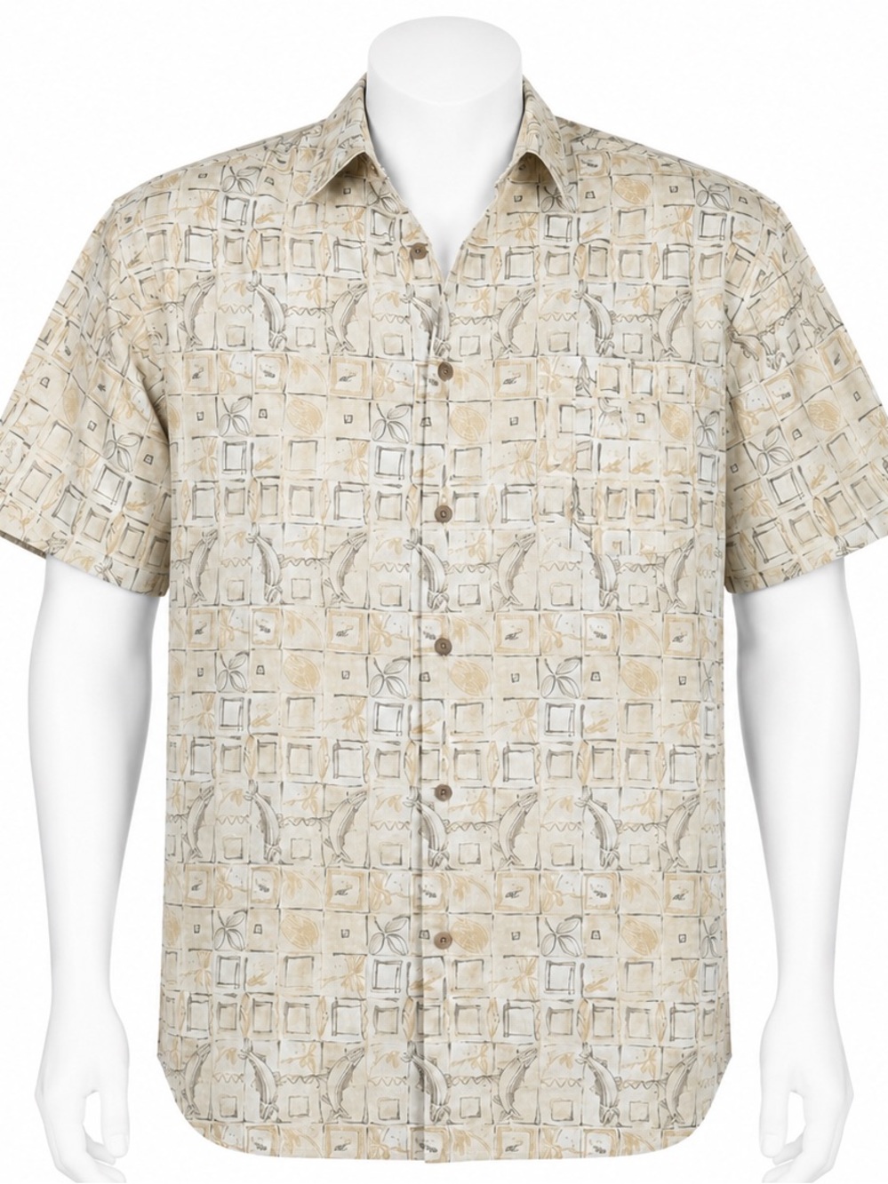 COLUMBIA LARGE HAWAIIAN SHIRT